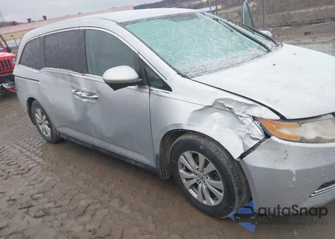 2014 Honda Odyssey Ex from USA, damaged, VIN 5FNRL5H42EB010699